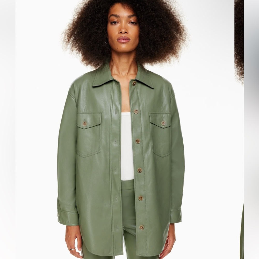 Wilfred The Ganna Shirt Jacket from Aritzia. Shacket
